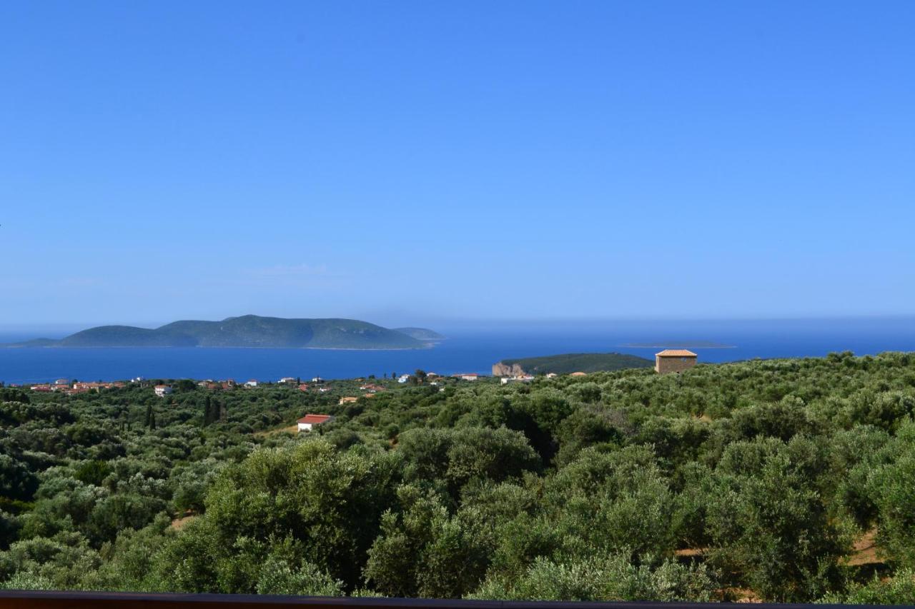 Villa Emma - Kamaria Home With Stunning Sea Views Kamária Exterior foto